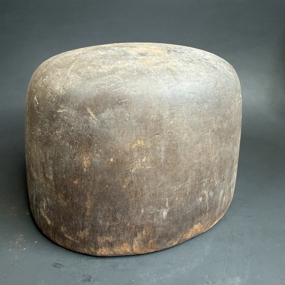 Antique Primitive Millinery Wood Hat Block Mold Form‎ Hatter Tool 5 1/2 6